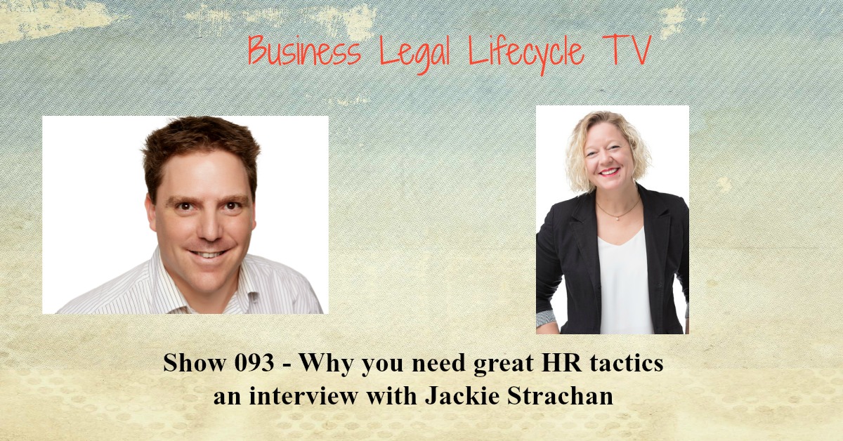Why you need great HR tactics an interview with Jackie Strachan